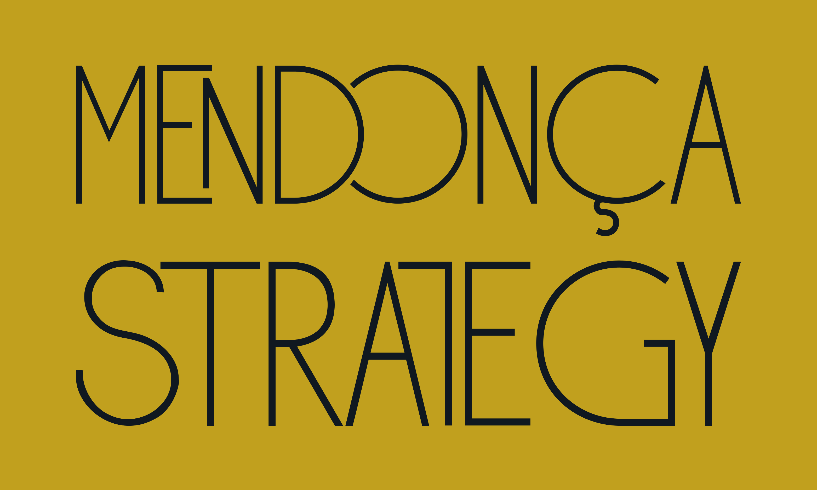 Mendonça Strategy